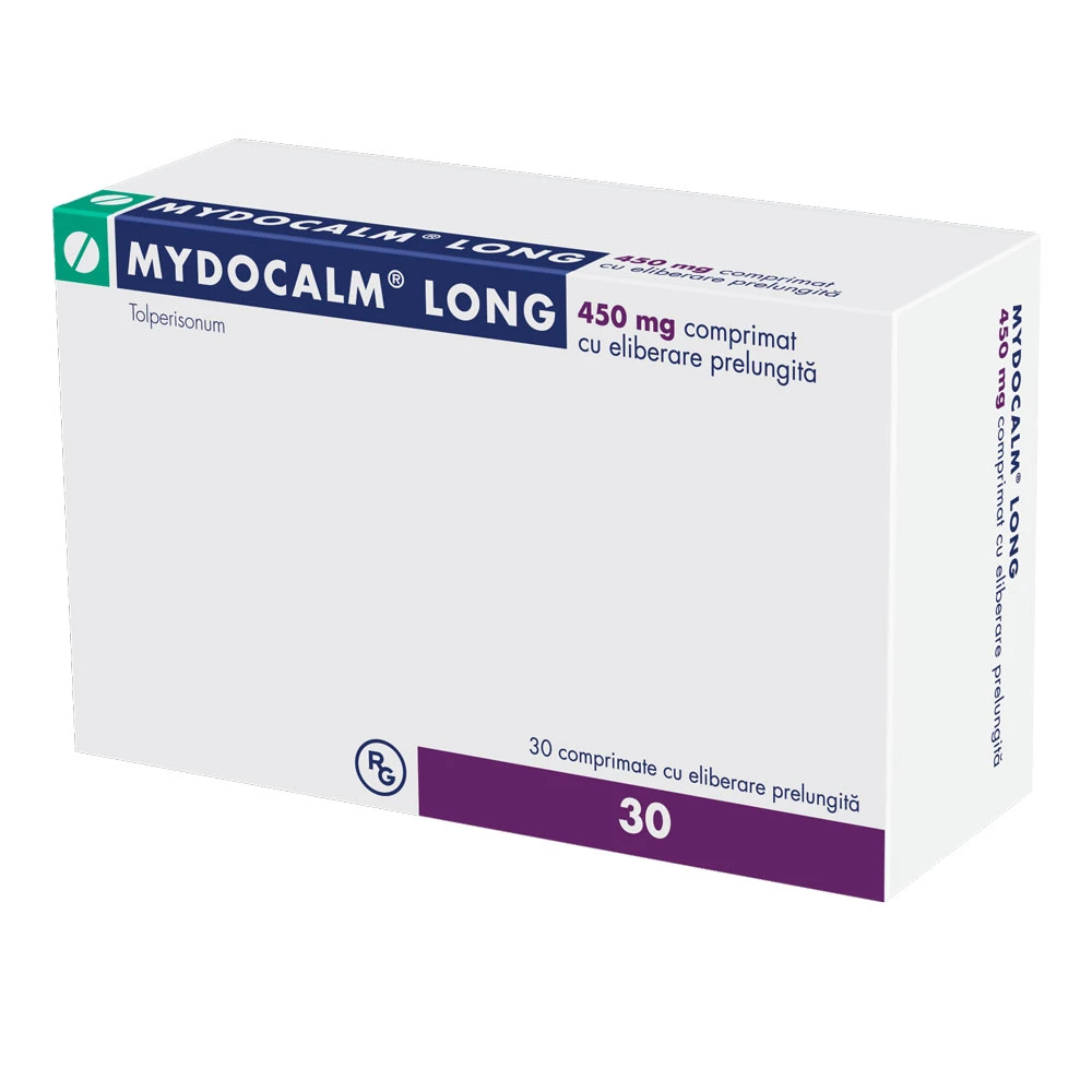 Mydocalm Long 450 mg comprimate cu eliberare prelungită