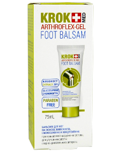 Fitobiotehnologhii KROK MED Artroflex gel- pentru picioare gel- 75 ml Balsam 1 comp