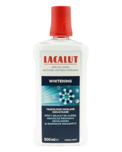 Lacalut mouthwash Whitening 500 ml