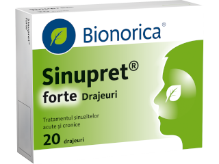 Sinupret forte drajeuri