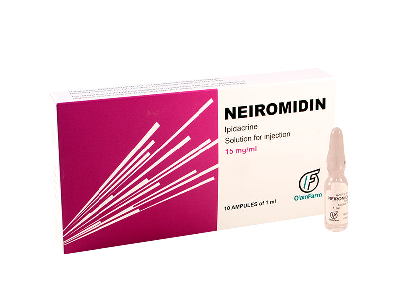 Neiromidin 15 mg/ml / 1 ml soluţie injectabilă