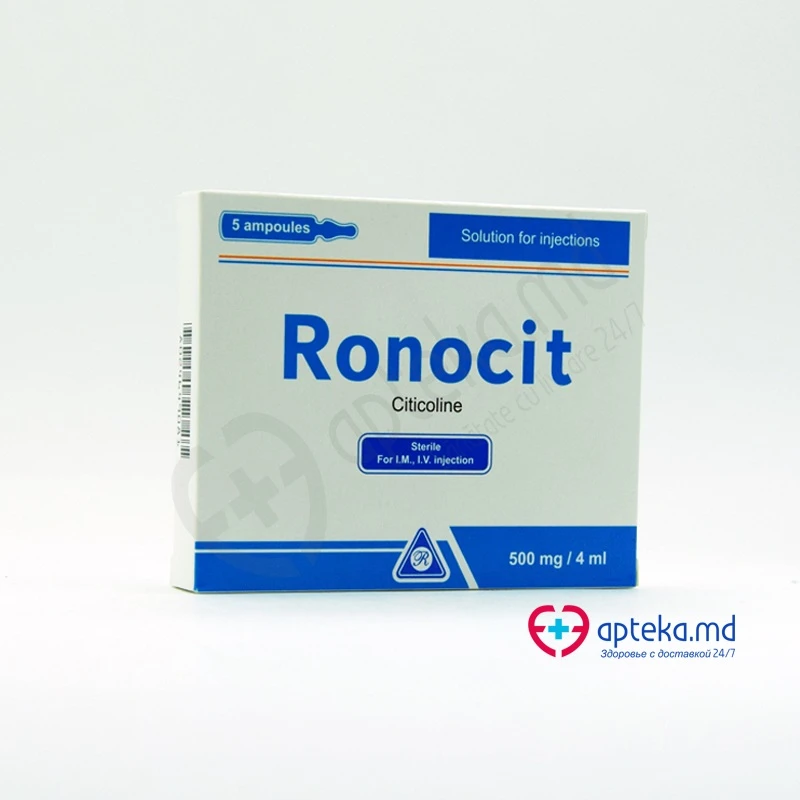 Ronocit 500 mg/4 ml soluţie injectabilă