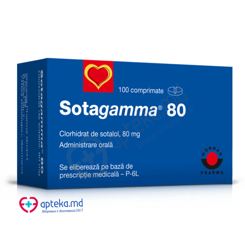 Sotagamma 80 80 mg comprimate