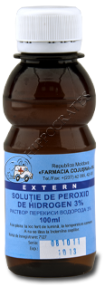 Peroxid de hidrogen-ElaDum 30 mg/ml / 100 ml soluţie cutanată