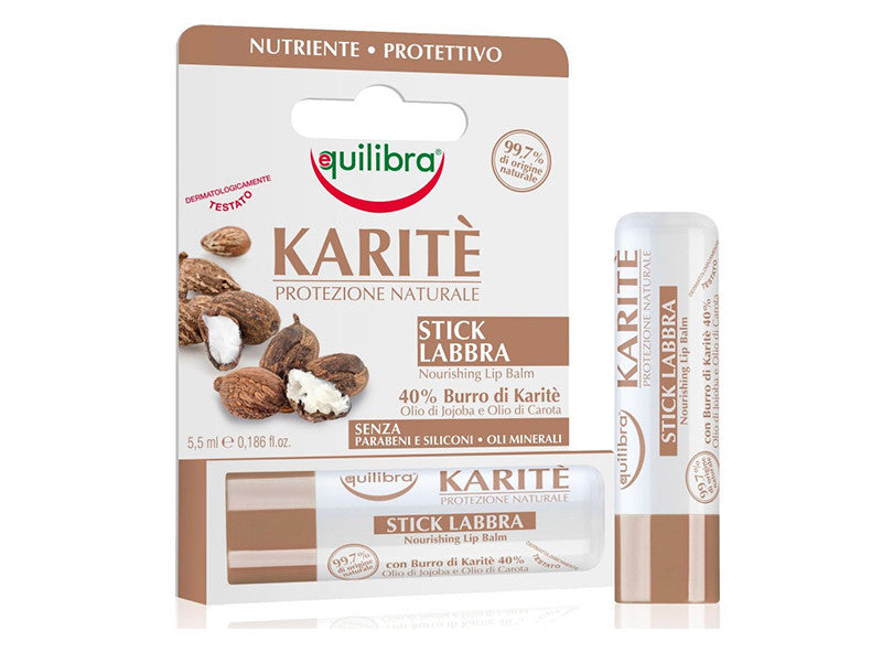 Equilibra Unt de Shea pentru buze restructurant 5.5ml Balsam