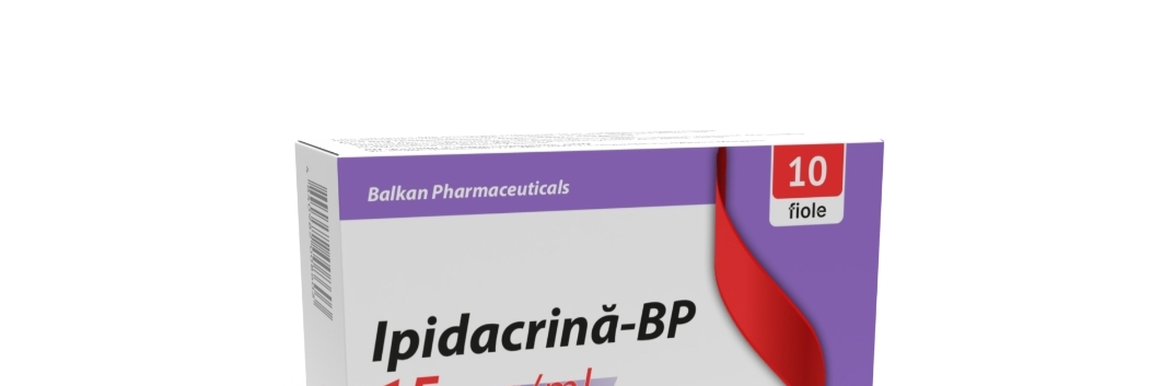 Ipidacrină-BP 5 mg/ml / 1 ml soluţie injectabilă