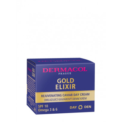 Dermacol Gold Elixir для лица дневной омолаживающий для очень зр Cremă