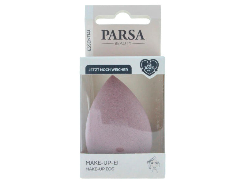PARSA Burete de machiaj Make-up Egg ovala roz