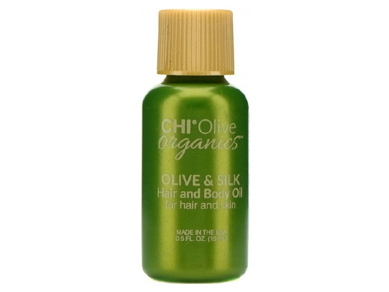 CHI OLIVE NATURALS - OLIVE SILK HAIR AND BODY 15 ml Ulei 15 ml