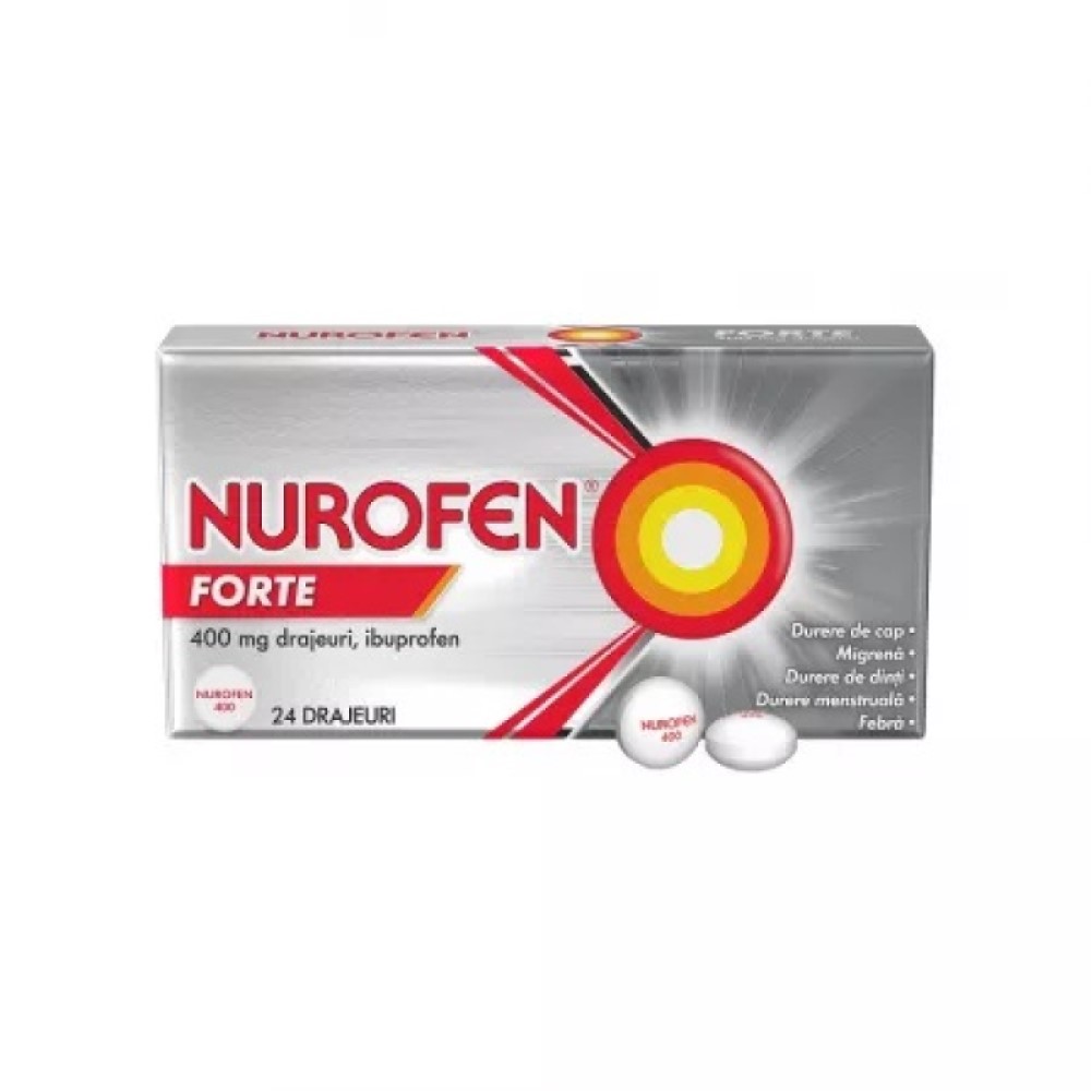 Nurofen Forte 400 mg drajeuri