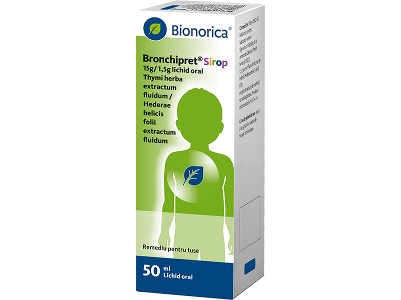 Bronchipret Sirop - / 50 ml lichid oral