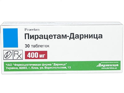 Piracetam-Darnița 400 mg comprimate