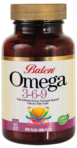 Balen Omega 3-6-9 400 mg N60 caps