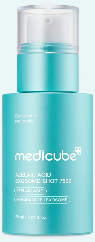 Ampulă cu Acid Azelaic și Exozomi MEDICUBE Azelaic Acid Exosome Shot 7500 – 30 ml