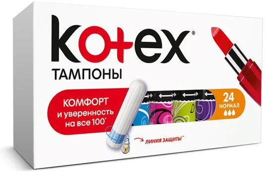 Tampoane igienice Kotex Normal, 24 buc.
