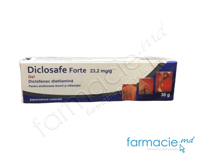 Diclosafe Forte 23,2 mg/g / 30 g gel