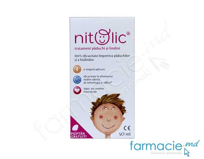 Nitolic Spray 50ml+Pieptene cadou