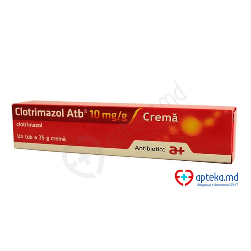 Clotrimazol Atb 10 mg/g cremă 10 mg/g / 35 g cremă