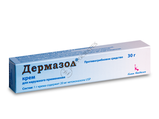 Dermazole 20 mg/g / 30 g cremă