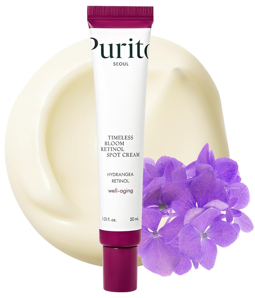 Cremă anti-age cu retinol Purito Seoul Timeless Bloom Retinol Spot Cream 30ml