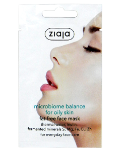 Ziaja Microbiome Fata p/u ten gras 7 ml Mască 1 comp