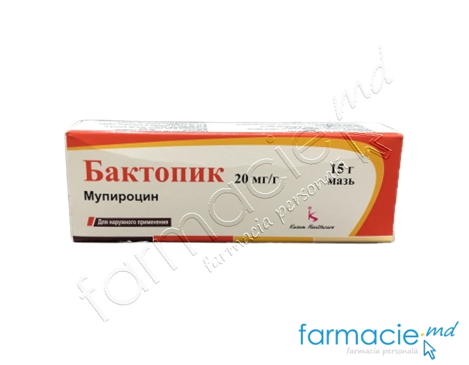 Bactopic 20 mg/g / 15 g unguent