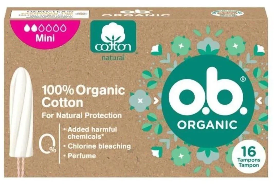 o.b. Tampoane OB Organic Mini, 16 buc.