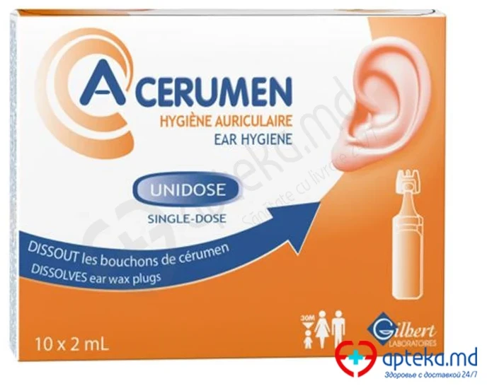A-Cerumen 2 ml soluție auriculară