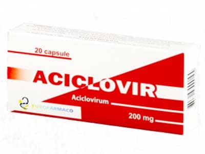 Aciclovir 200 mg capsule