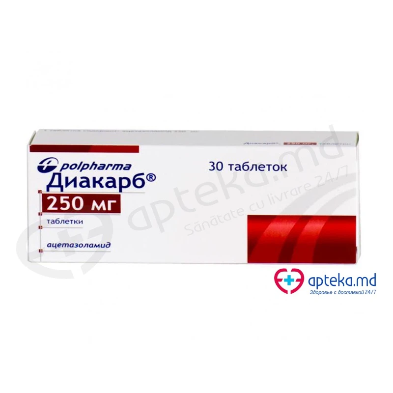 Diacarb 250 mg comprimate