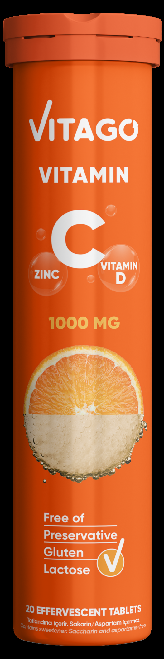 Vitago Multivitamin + Zinc+Vit.A+Vit.C N20