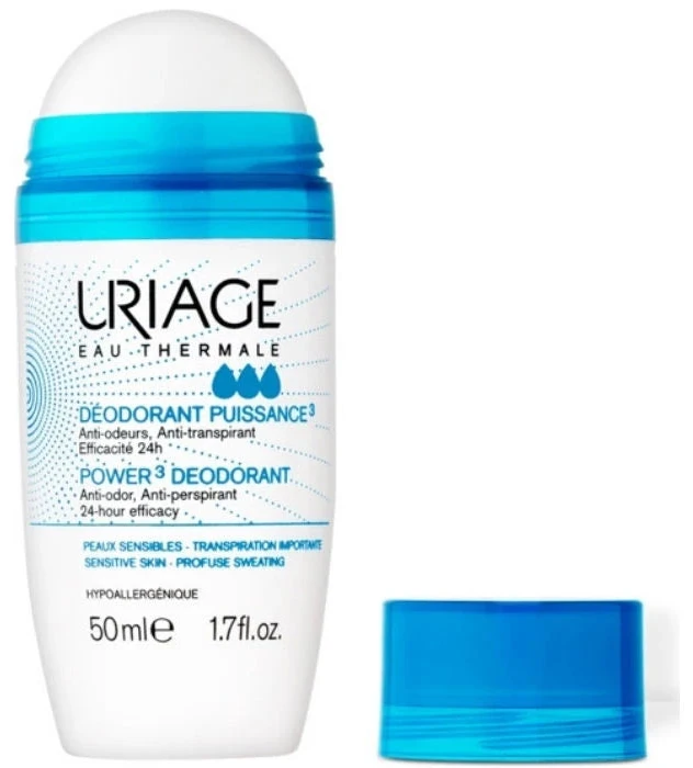 Uriage tratament împotriva transpirației excesive roll-on 1500 Deodorant 50 ml