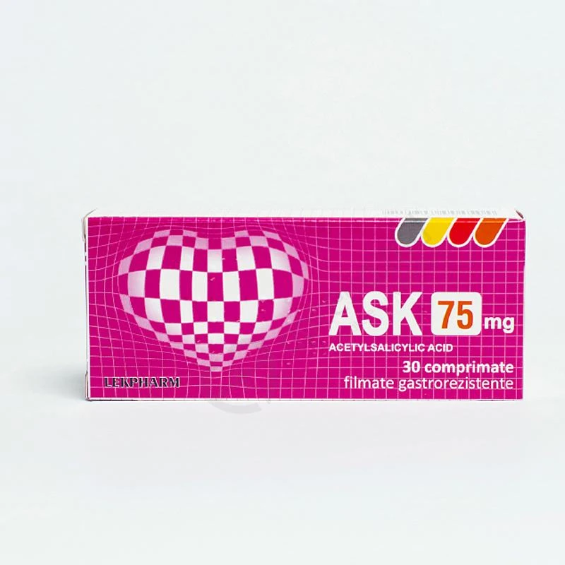 ASK 75 mg comprimate gastrorezistente