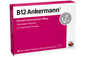 B12 Ankermann 1000 µg drajeuri