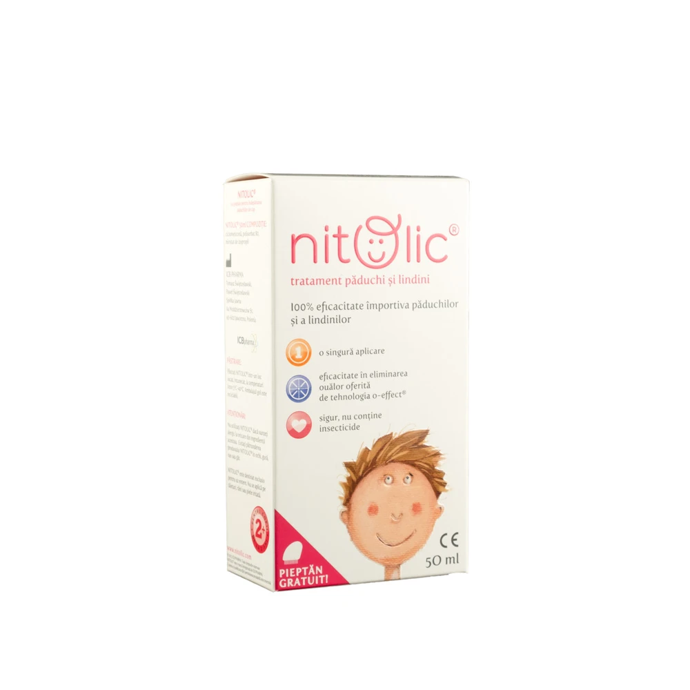 Nitolic Spray 50 мл + pieptene
