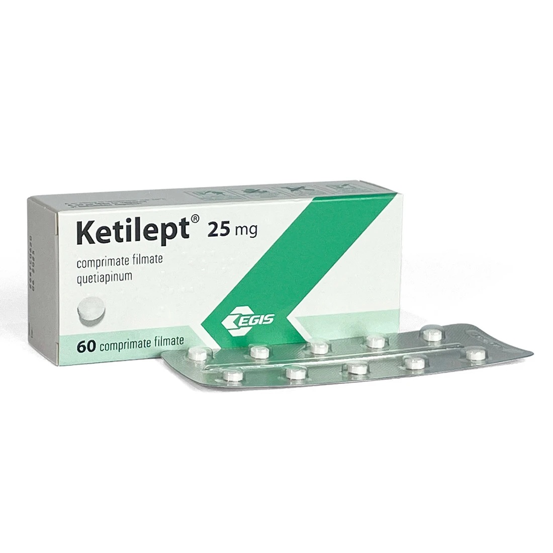 Ketilept 25 mg comprimate filmate