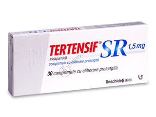 Tertensif SR 1,5 mg 1.5 mg comprimate cu eliberare prelungită