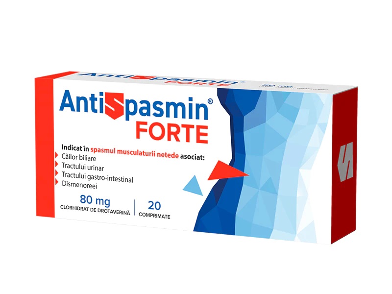 Antispasmin FORTE 80 mg comprimate 80 mg comprimate