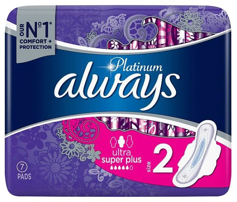 Absorbante Always Platinum Ultra Super, 7 buc.