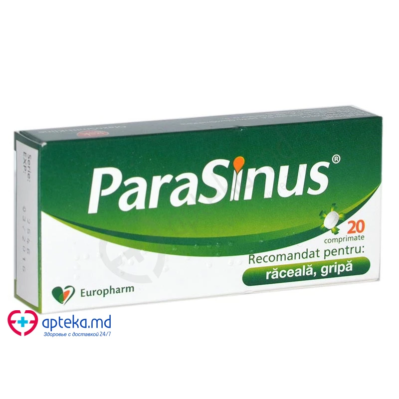 ParaSinus 500 mg/3 mg/30 mg comprimate