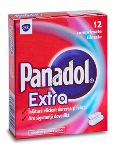 Panadol Extra 500 mg/65 mg comprimate filmate