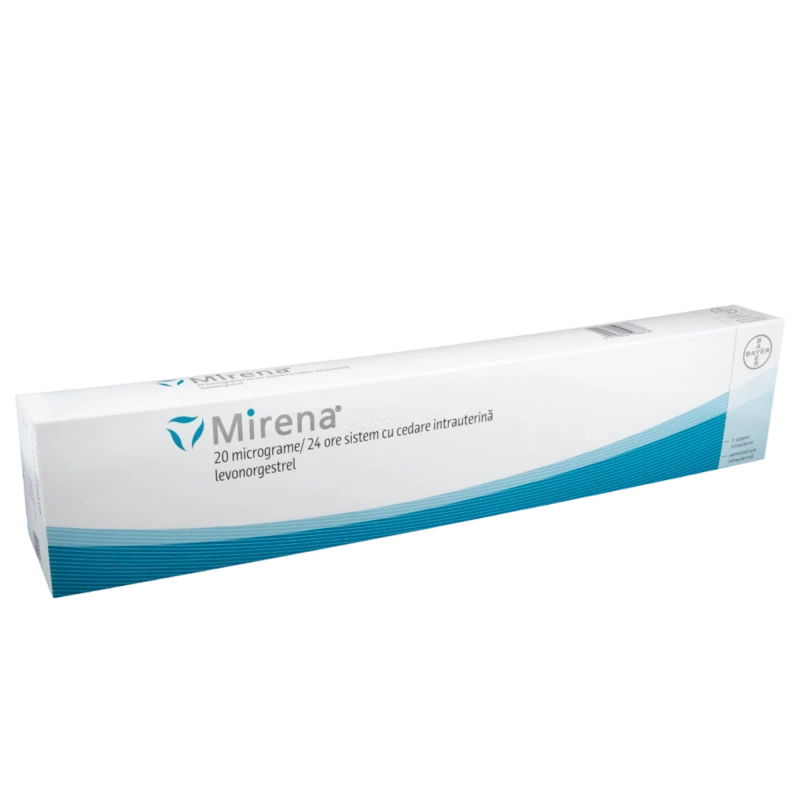 Mirena 52 mg (20 mcg/24 ore) sistem cu cedare intrauterină