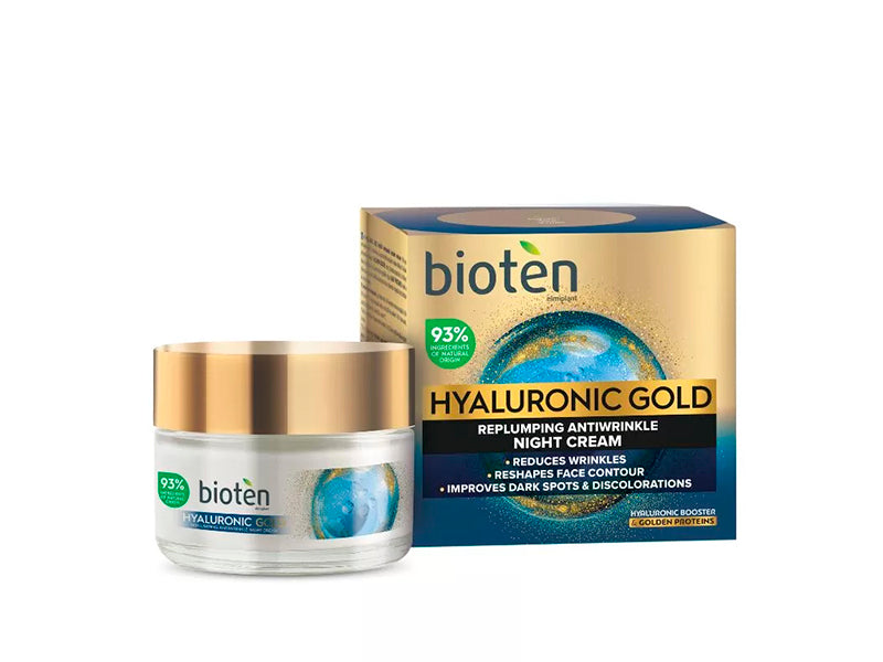 Sarantis BIOTEN de noapte HYALURONIC GOLD 50ml Cremă 50 ml