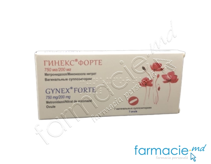 Gynex Forte 750 mg/200 mg ovule