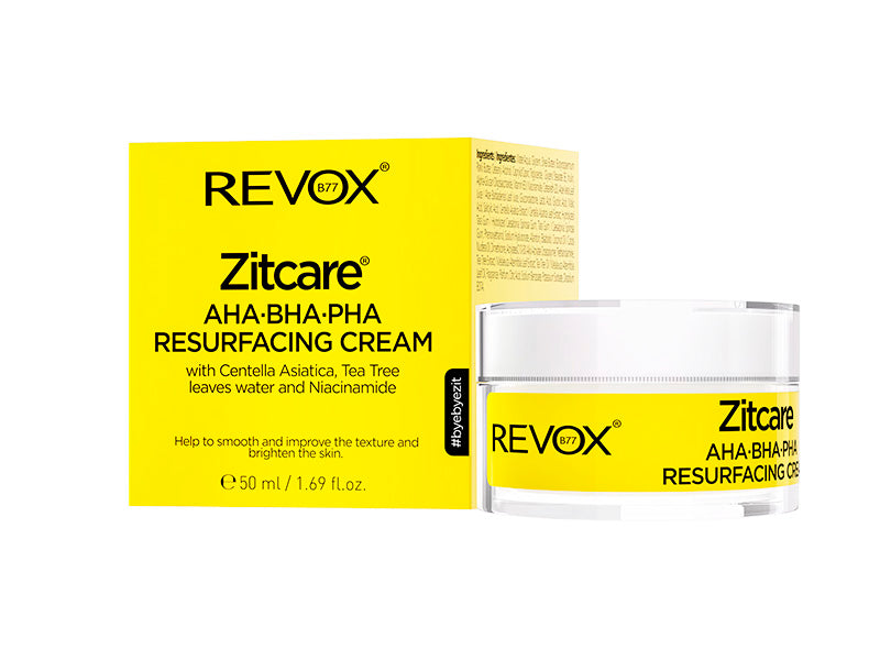 REVOX Zitcare aha.bha.pha. de fata 50ml Cremă 50 ml