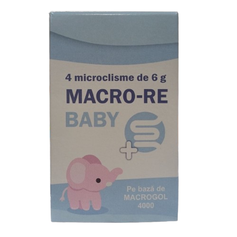 Macro-Re Baby microclismă 6 г N4