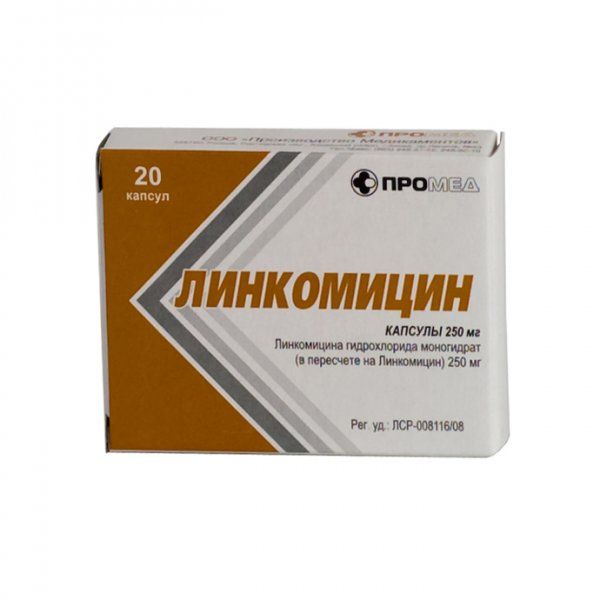 Lincomicin 250 mg capsule